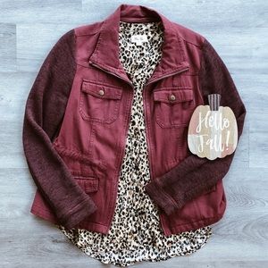 Maroon Jacket